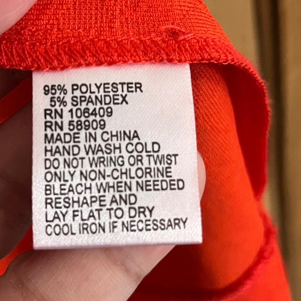 Gianni Bini Women’s Vibrant Orange Sheath Textured Dress w/ Cutout Back Sz-XS - Picture 6 of 7